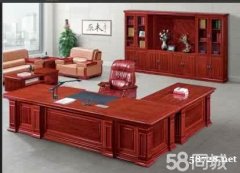 回收二手办公家具老板台工位桌椅上下床空调电脑