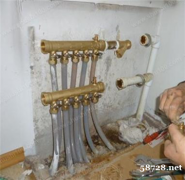 新宫地暖管道疏通清洗、专业一体化水暖维修安装
