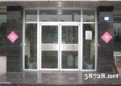 北京顺义区安装肯德基大门 安装玻璃门