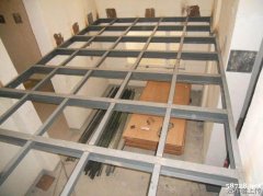专业钢结构阁楼搭建别墅夹层挑高隔层浇筑室内二层浇筑楼板楼梯