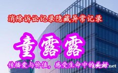 消除诉讼记录隐藏异常记录操作流程